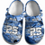 Volleyball Clogs Graffiti Art 01 Navy Version Personalized Gift